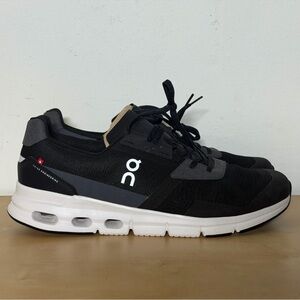 On Cloud Running Cloudrift Black White Running Shoes Sneakers Men’s Size 14